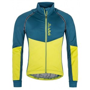 Žluto-modrá pánská sportovní softshellová bunda Kilpi Zain-M obraz