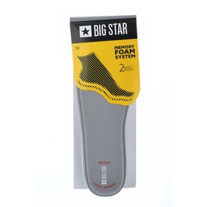 Footwear Insoles BIG STAR Memory Foam System 2 Pairs obraz