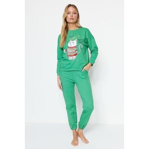 Dámský pyžamový set Trendyol Christmas obraz