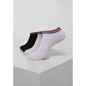 Rainbow Socks No Show 4-Pack black/white obraz