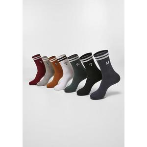 College Letter Socks 7-Pack multicolor obraz