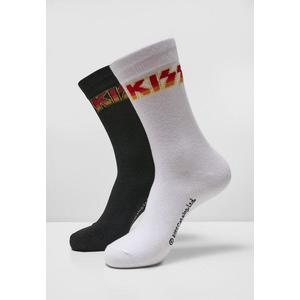 Ponožky Kiss Socks 2-Pack černá/bílá obraz