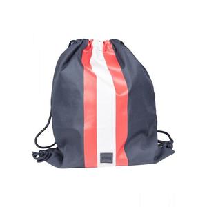 Pruhovaná taška na gymnastiku námořnická/ohnivá červená/bílá obraz