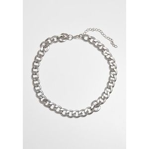 Velký řetízkový náhrdelník - stříbrné barvy obraz