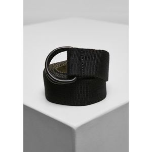 Easy D-Ring Belt 2-Pack černý/olivový+bílý/pepple obraz