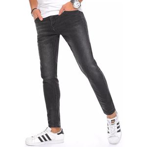 Dstreet černé pánské džínové kalhoty obraz