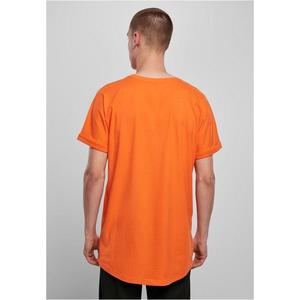 Mandarinkové tričko s dlouhým tvarem obraz