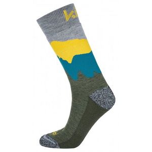 Barevné universální turistické ponožky Kilpi NORS-U obraz