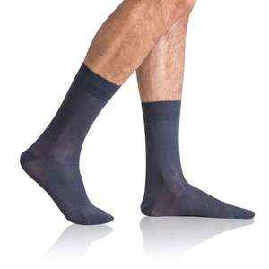 Tmavě šedé pánské ponožky Bellinda GREEN ECOSMART MEN SOCKS obraz