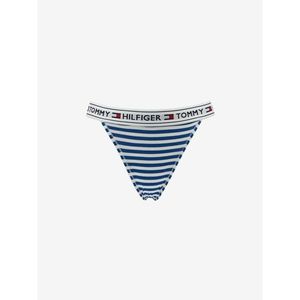 Modro-bílé dámské pruhované kalhotky Tommy Hilfiger Bikini Stripe obraz