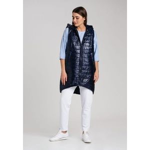 Look Made With Love Woman's Vest Jungle 814 Navy Blue obraz