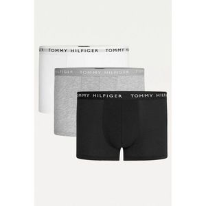 Sada tří pánských boxerek v bílé, šedé a černé barvě Tommy Hilfiger U - Pánské obraz