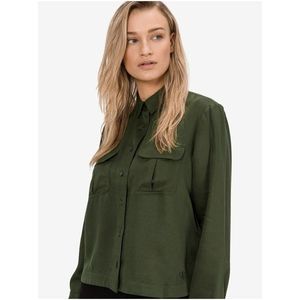 Zelená dámská košile Calvin Klein Jeans Utility - Dámské obraz