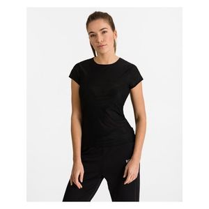 Černé dámské tričko na spaní Calvin Klein Jeans obraz