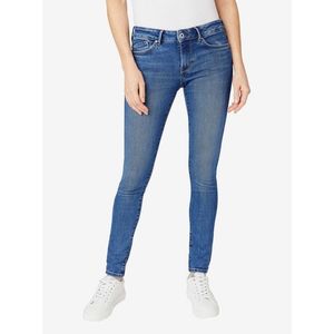 Tmavě modré dámské skinny fit džíny Pepe Jeans Regent obraz