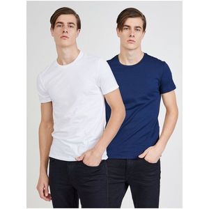 Levi's Sada dvou pánských triček v bílé a modré barvě Levi's® The Perfect - Pánské obraz