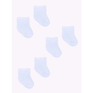 Yoclub Unisex's Baby Turn Cuff Cotton Socks 3-pack SKA-0009U-0100 obraz