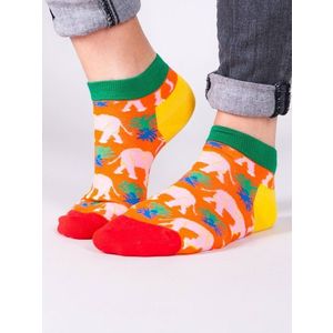 Yoclub Unisex's Ankle Funny Cotton Socks Patterns Colours SKS-0086U-A300 obraz