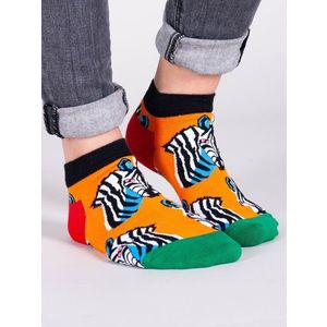 Yoclub Unisex's Ankle Funny Cotton Socks Patterns Colours SKS-0086U-A600 obraz