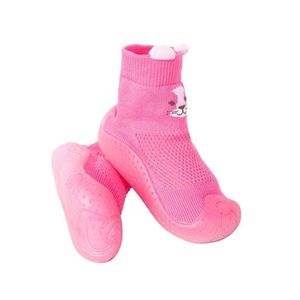 Dětské protiskluzové ponožky pro holčičky Yoclub s gumovou podrážkou OBO-0174G-0600 obraz