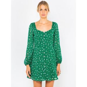 Zelené květované šaty CAMAIEU - Dámské obraz