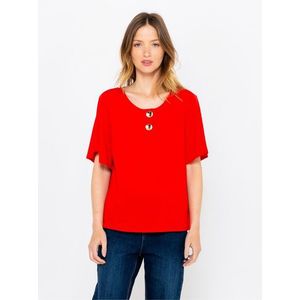 Červené tričko CAMAIEU - Dámské obraz