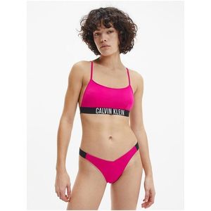 Tmavě růžový dámský spodní díl plavek Calvin Klein Underwear - Dámské obraz