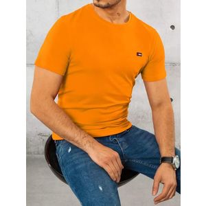 Oranžové pánské tričko Dstreet obraz