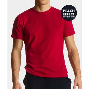 Pánské tričko s krátkým rukávem ATLANTIC - červené obraz