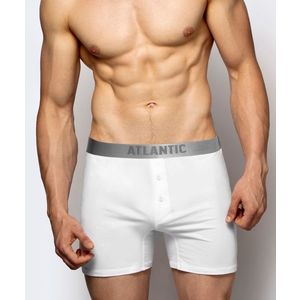 Pánské boxerky z Pima bavlny ATLANTIC - bílé obraz