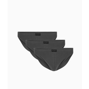 Pánské slipy ATLANTIC Mini 3Pack - tmavě šedé obraz