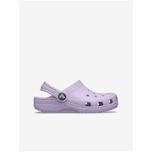 Světle fialové holčičí pantofle Crocs - Holky obraz