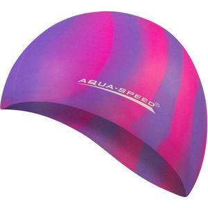 Plavecké čepice AQUA SPEED Unisex s barevným vzorem 62 obraz