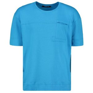 Pánské tričko chrpově modré Dstreet z obraz