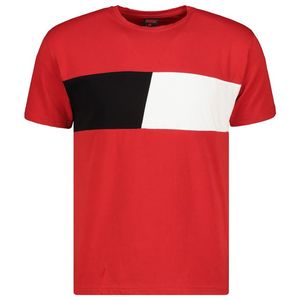 Základní červené pánské tričko Dstreet obraz
