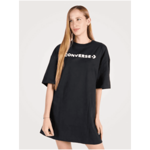 Černé dámské oversize tričko Converse - Dámské obraz