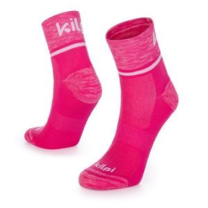 Tmavě růžové unisex sportovní ponožky Kilpi SPEED obraz