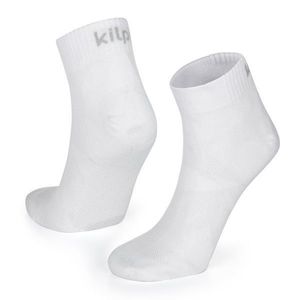 Unisex běžecké ponožky Kilpi MINIMIS-U bílé obraz