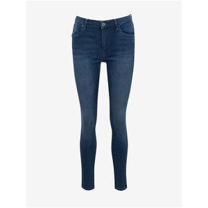 Tmavě modré dámské skinny fit džíny Pepe Jeans Regent - Dámské obraz