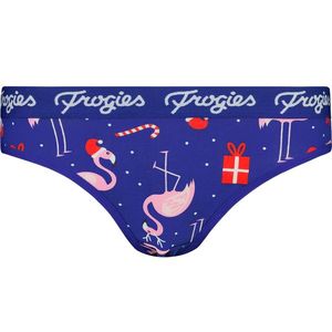 Dámske kalhotky Flamingo Christmas - Frogies obraz