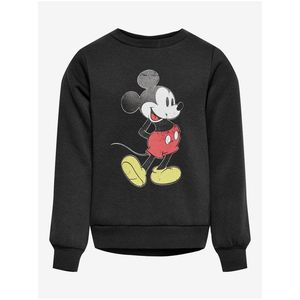 Černá holčičí mikina ONLY Mickey - Holky obraz
