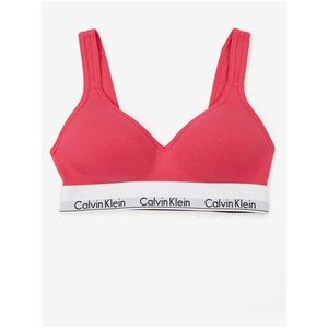 Tmavě růžová podprsenka Calvin Klein Underwear - Dámské obraz