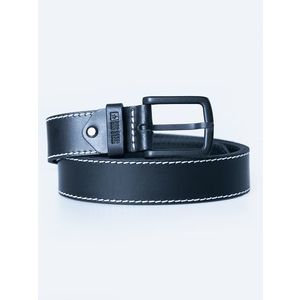 Big Star Man's Belt Belt 240031 Natural Leather-906 obraz