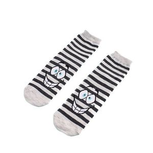 Shelvt Striped Socks Smile obraz