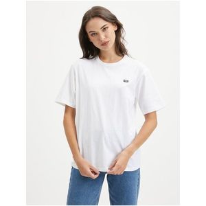 Bílé dámské basic tričko VANS - Dámské obraz
