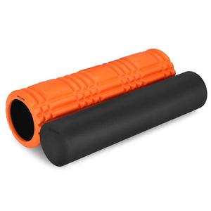 Spokey MIX ROLL fitness masážny valec 2v1, oranžovo-černý obraz