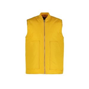 Trendyol Pánská žlutá vesta s bomberovým límcem Regular Fit obraz