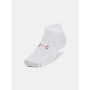 Sada tří párů pánských ponožek v bílé barvě Under Armour UA Essential No Show 3pk. obraz