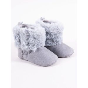 Dětské zimní boty Yoclub Yoclub_Velcro_Strappy_Girls'_Boots_OBO-0188G-2800_Grey obraz