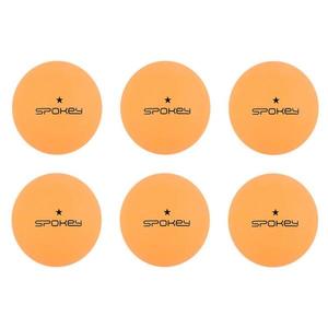 Spokey LERNER * Pingpongové loptičky, 6 ks, oranžové obraz